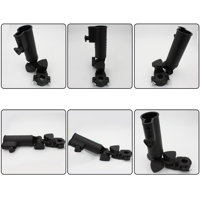 AcbbMNS Universal Golf Push Cart Umbrella Holder, Adjustable Angle Golf