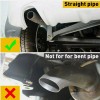 Unbranded For Mazda 3 Car Exhaust Pipe Tip Rear Tail