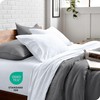 Bare Home Ultra Soft Washed Microfiber Oversized Queen Duvet Cover