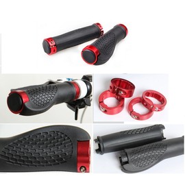 BlueSunshine Ergonomic Design Rubber Bike Bicycle Handlebar Comfort MTB Grips Widen Holding Surface Anti-Slip Mountain Cycling