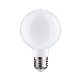 Paulmann 28701 LED Filament Globe Lamp, 7.5 W, Dimmable Opal 2700 K Warm White E27
