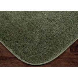 Garland Rug Traditional Nylon Washable Deep Fern 30" X 50" Bath Rug - Soft, Absorbent, And Stylish for Your Bathroom