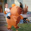 Inflatable Capybara Costume for kids Cosplay Party Ride on Animal