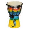 Wogeka - 20 cm Djembe - Bongo with Airbrush Painting