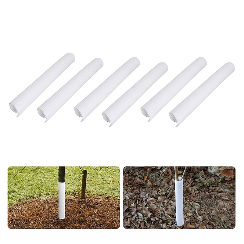 Tree Trunk Protector Plastic Tree Bark Protector Wrap Grow Tubes