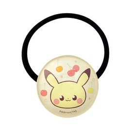 Marimo Craft PKP-232 Pokepiece Fruit Series Hair Tie, Pikachu, Approx. Diameter 1.4 inches (35 mm)