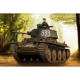 Hobby Boss 080136 1/35 Deutscher Panzer Kpfw. 38(t) AUSF. E/F, Panzerkampfwagen Modellbausatz, verschieden