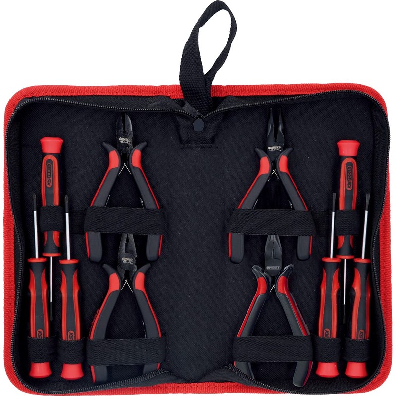 KS Tools 500.7220 Precision Mechanics Tool Set, 10 Pieces