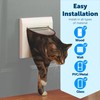 PetSafe Staywell 4 Way Locking Classic Cat Flap, Easy Install,