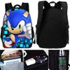 Soniic Children's Backpack, Hedgehog School Bag Kids Toddler Preschool Travel