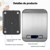 Báscula Digital de Cocina,Báscula de Cocina Digital de Acero Inoxidable,