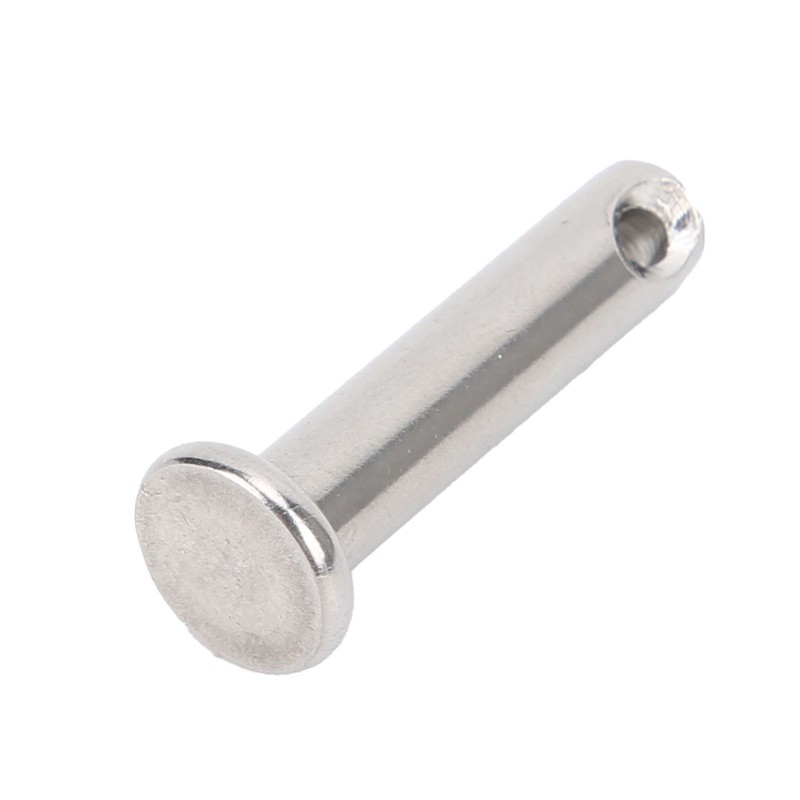 50Pcs Round Clevis Pins Flat Head 304 Stainless Steel Locating
