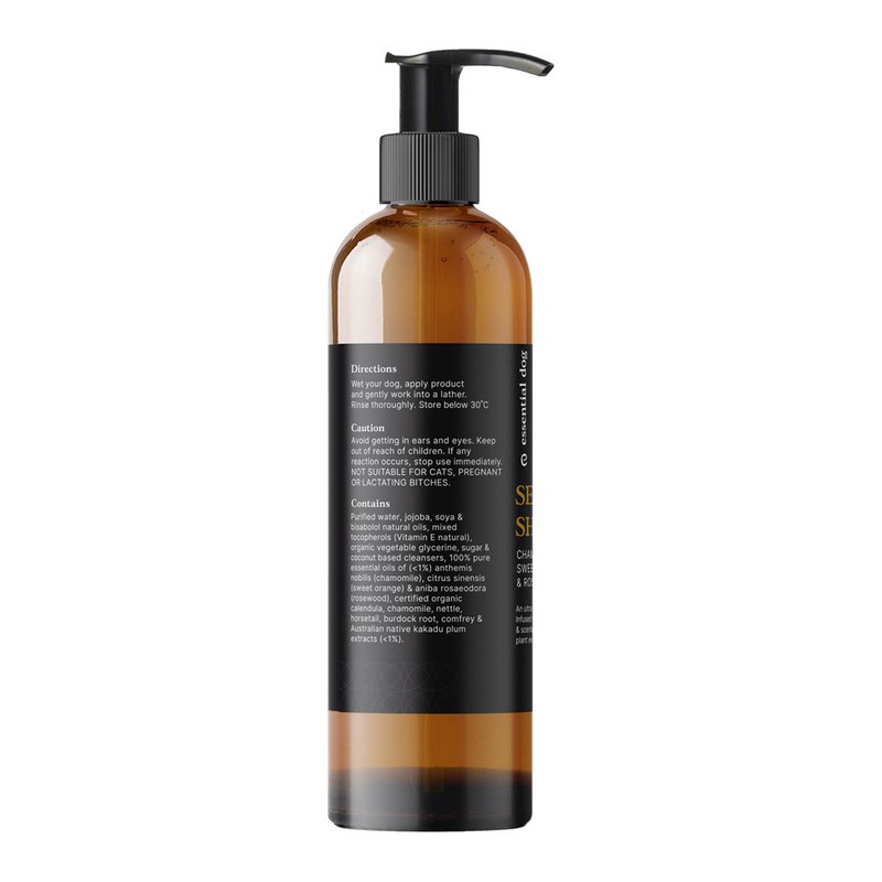 Essential Dog Sensitive Dog Shampoo - Chamomile, Sweet Orange &