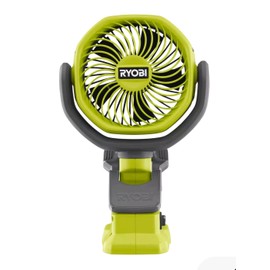 Home Depot - Ventilador de pinza inalámbrico ONE+ de 4 pulgadas RYOBI de 18 V (solo herramienta)