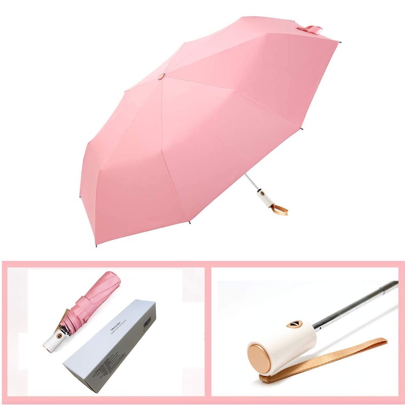 Meiyijia Voy Compact Folding Umbrella with UV Protection, Portable Umbrella
