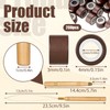 200 PCS Hair Extensions Beads 4mm Silicone Lined Micro Links