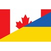CafePress Canadian Support Towards Ukraine Sticker Oval Car Bumper Sticker