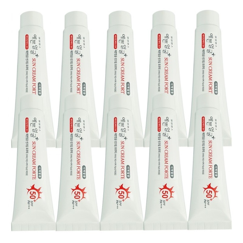 Wellbeing Health Pretty Face Sunscreen Forte 25g x 10