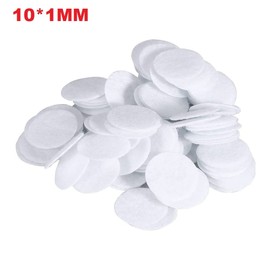 40X Bulk Cotton Filters for Diamond Microdermabrasion Dermabrasion Replacement (10 * 1mm)