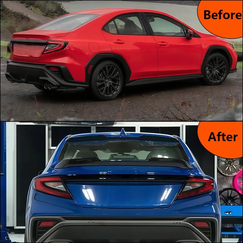 Ombialo Compatible with Subaru WRX Sedan 2022-2025 JDM Style Gloss