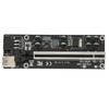 PCIE Riser Stable 8 FP Capacitors Gold Plated USB3.0 Interface