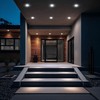 linovum CERBUS Recessed Ceiling Light LED Bathroom with Adjustable Light