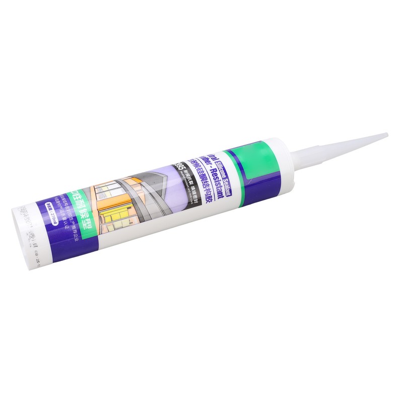 Silicone Sealant Waterproof Transparent Caulking Adhesive Cartridge RV Automotive Leak