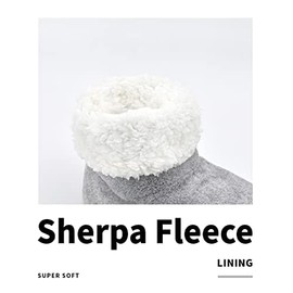 DICUIRD Womens Cozy&Warm Slipper Socks with Grippers-House Socks