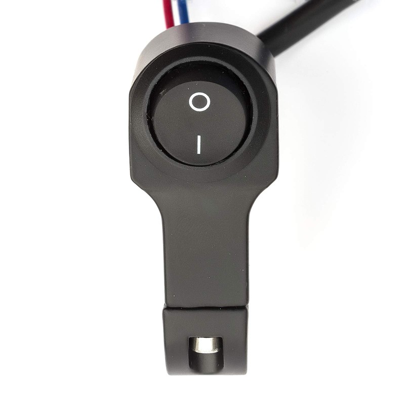 6v 12v Waterproof Handlebar Mount Metal Switch for Quad Bike/ATV