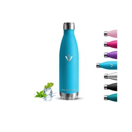 Stainless Steel Drinking Bottle, 750 ml, BPA-Free, Leak-Proof, 24 Hours Cold & 12 Hours Warm, Metal Water Bottle, Double-Walled, Thermos Flask for School, Camping, Travel