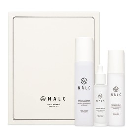 NALC Gift Set, Lotion, Milky Lotion, Serum, Niacinamide, Wrinkle Improvement, Whitening, White Wrinkle Series, Quasi-drug
