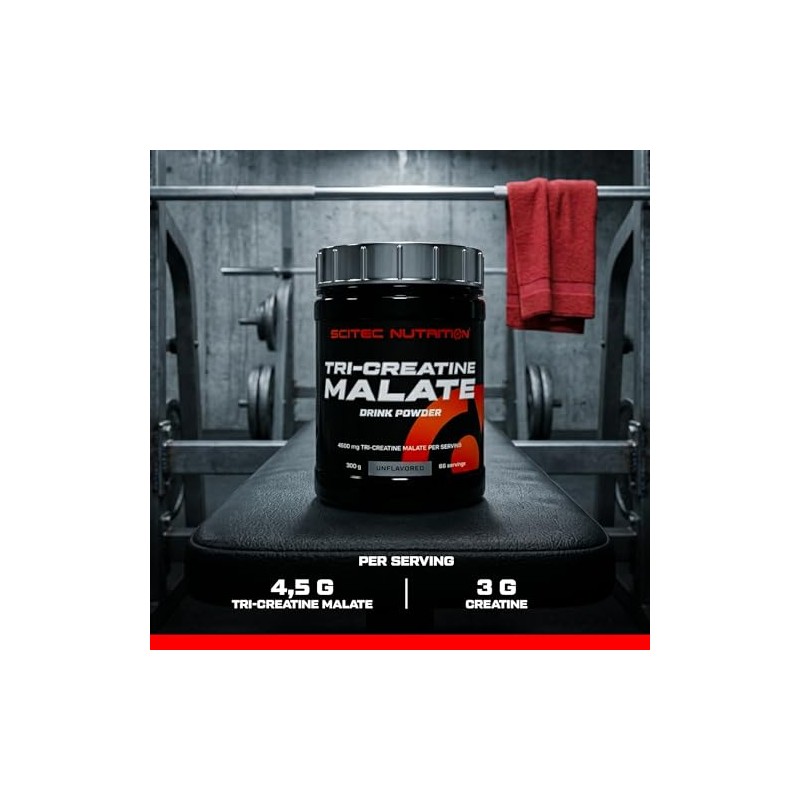 Scitec Nutrition Tri-Creatine Malate - Unflavoured Drink Powder - 3