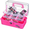 Loaded Junior Pink 2-tray Tackle Box Set