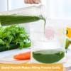 WRAPOK Soup Freezer Bags Reusable Liquid Storage Bag Ziplock Sauce