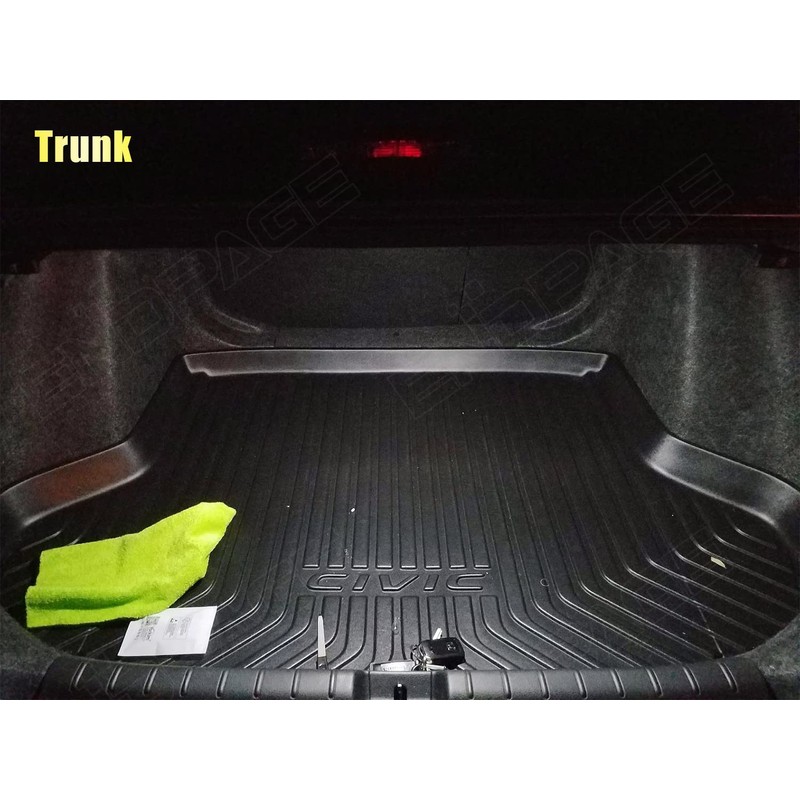 ENDPAGE 6-Pieces Civic LED Interior Light Kit for Honda Civic