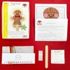 Bothy Threads Counted Cross Stitch Kit - Merry - Gingerbread
