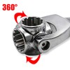 Amindz 48 in 1 Socket Spanner 360 Degree Rotary Wrench
