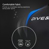Men One Piece Swimsuit with Back Zipper Quick Dry Long