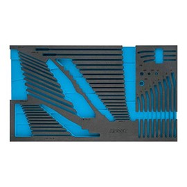 HAZET 2-component soft foam insert – empty – for 163-528/56