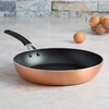 Ecolution Impressions Hammered Nonstick Frying Pan, Dishwasher Safe Cookware with