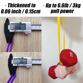 12 Pcs Thickened Large Silicone Rubber Bands Heavy Duty Rubber Bands 12 Different Colors Extra Big Thick Strong Elastic Wide Stretchy Jumbo Assorted Multi Color for Notebook Outdoor Office Supplies Wrapping Gear Gifts Packing (7.8 x 0.4 inch)