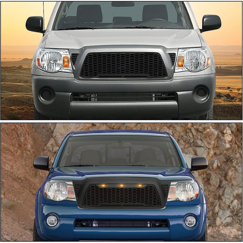 2005 Front Grille Compatible with 2005-2011 Tacoma Mesh Grille with