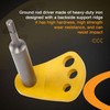 SDS Plus Ground Rod Driver with Adapter Bits Fits 5/8,