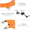 1 Pair 8 Teeth Crampons AntiSlip Traction Ice Cleats Snow