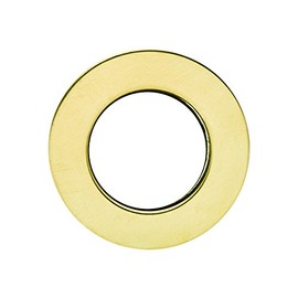 PF WaterWorks PF0749 Pop-Up Drain Flange Replacement (Threaded) - Only FITS EasyPOPUP, HairFREE, ClogFREE, SinkSTRAIN, FlexPOPUP Drains - Polished Brass