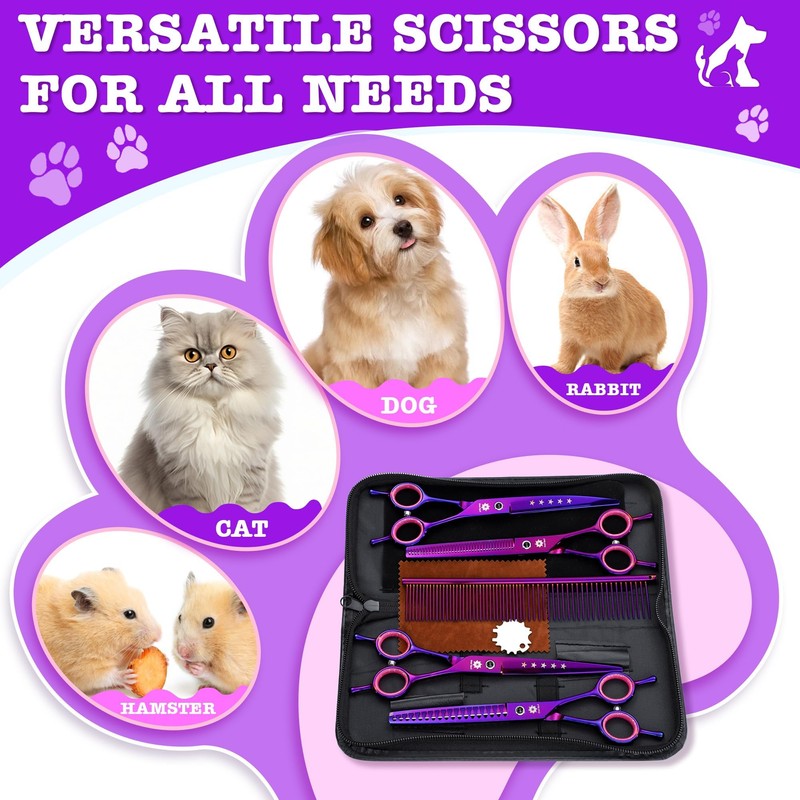 Dream Reach Dog Grooming Scissors - 7" Professional 6 in
