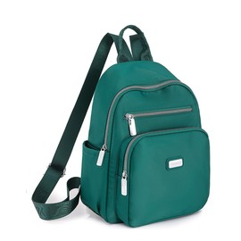 YANAIER Small Backpack Purse for Women Girls Waterproof Lightweight Travel Daypack Casual Mini Rucksack Dark green