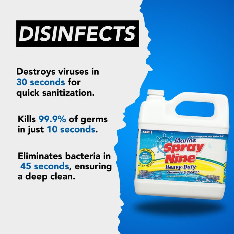 Spray Nine 26901S Marine Cleaner - 1 Gallon, 128 Fl