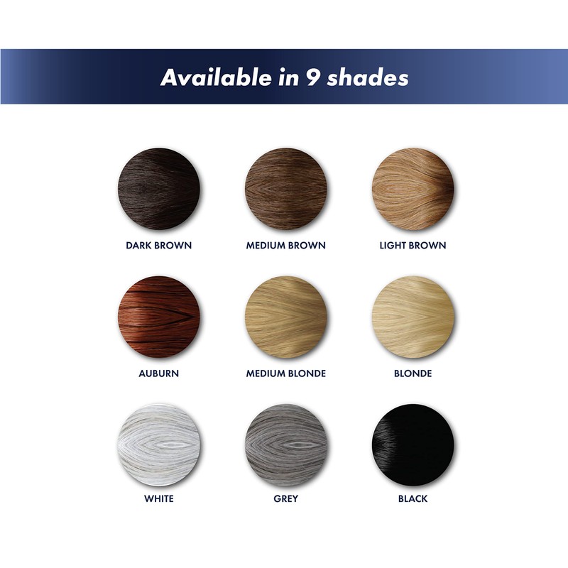 KeraFiber Professional Dark Brown Hair Fibres - Natural Keratin for