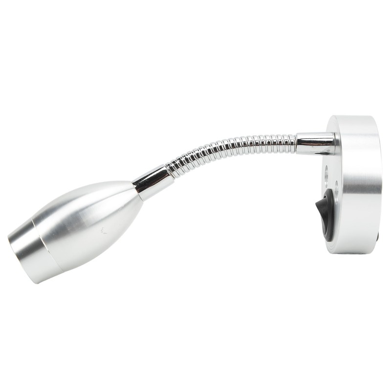 RV LED Light 12‑24V Boat Bedside Reading Lamp Adjustable Wall